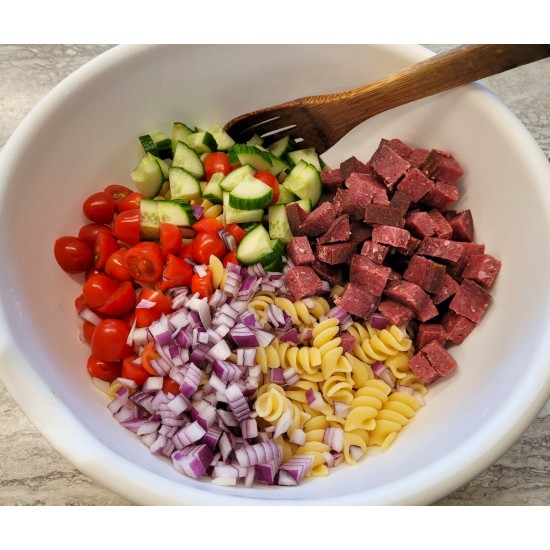 Cafe's Own Pasta Salad (dairy- free) (3/4 lb. container) Cafe's Own Pasta Salad (dairy- free) (3/4 lb. container)