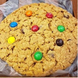 Homemade Jumbo Monster Cookie