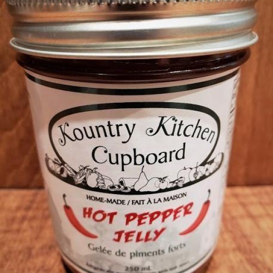 Local Homemade Hot Red Pepper Jelly