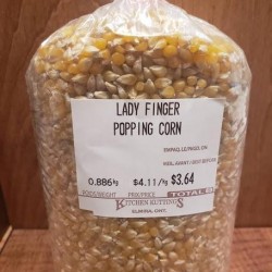 Lady Finger Popping corn