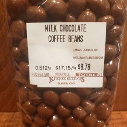 Milk Chocolate Coffee Beans - per lb