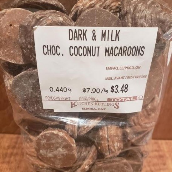 Dark & Milk Chocolate Coconut Macaroons