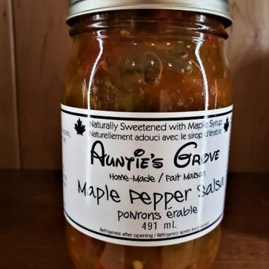 Local Maple Pepper Salsa