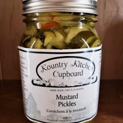 Local Homemade Mustard Pickles