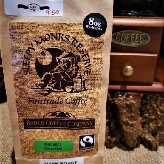 Locally Roasted Midnight Obsession Baden Coffee Beans