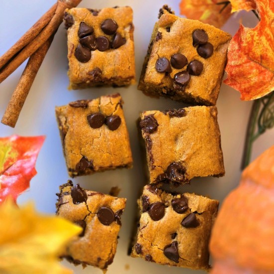 Pumpkin Blondies (6 bars)  Pumpkin Blondies (6 bars)