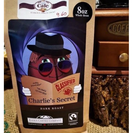 Locally Roasted Charlie's Secret Baden Coffee Beans