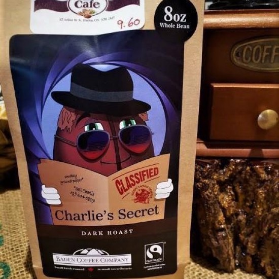 Locally Roasted Charlie's Secret Baden Coffee Beans