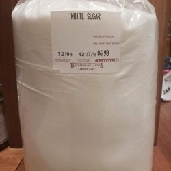 Redpath White Sugar per lb.