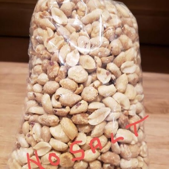 Roasted Unsalted Peanuts - per lb
