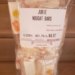 Old Fashioned Jubie Nougat Candy - per lb