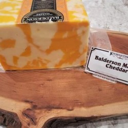 Fresh Cut Balderson Marble Cheese - per lb